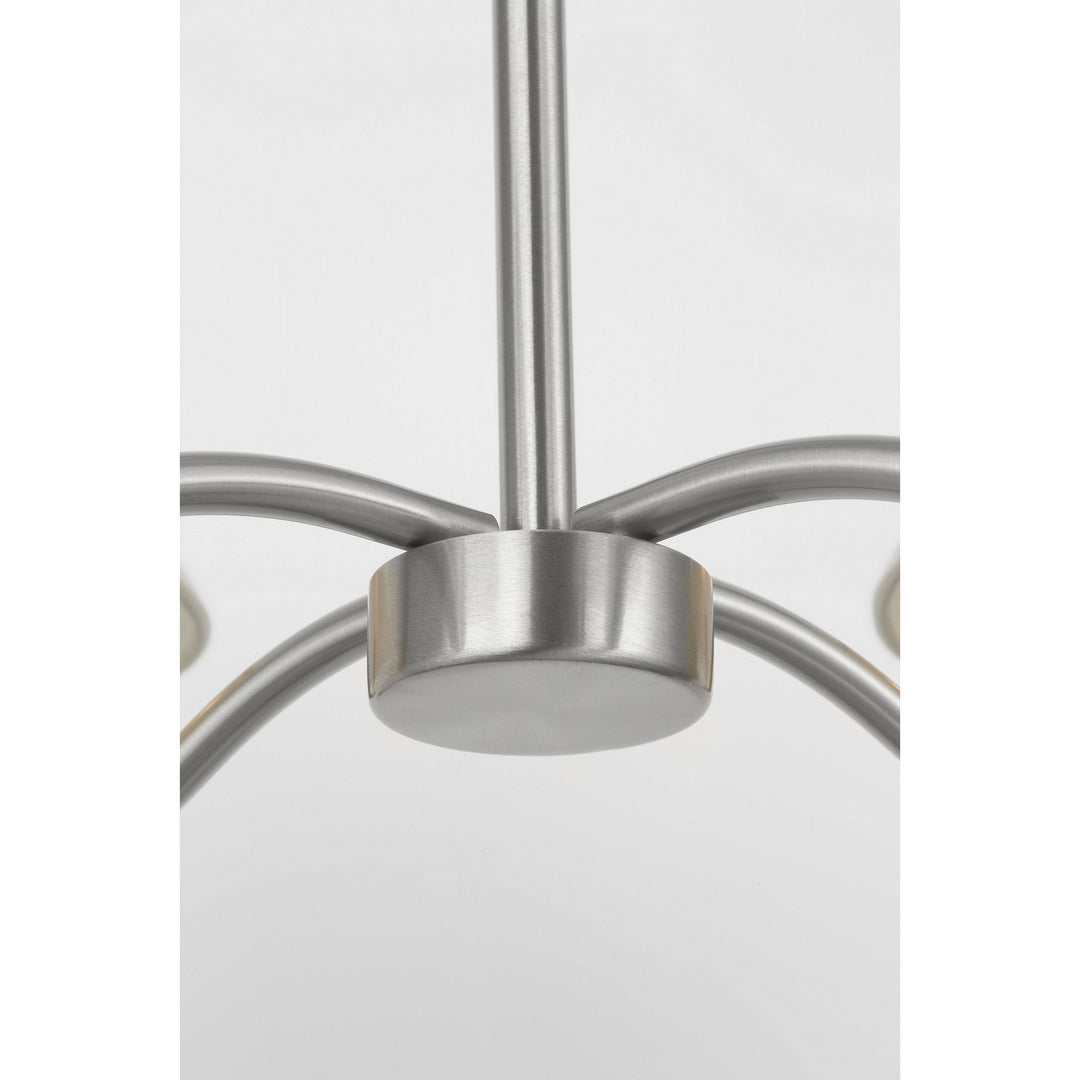 Visual Comfort Studio Canada - DJC1194BN - Four Light Chandelier - Eldon - Brushed Nickel