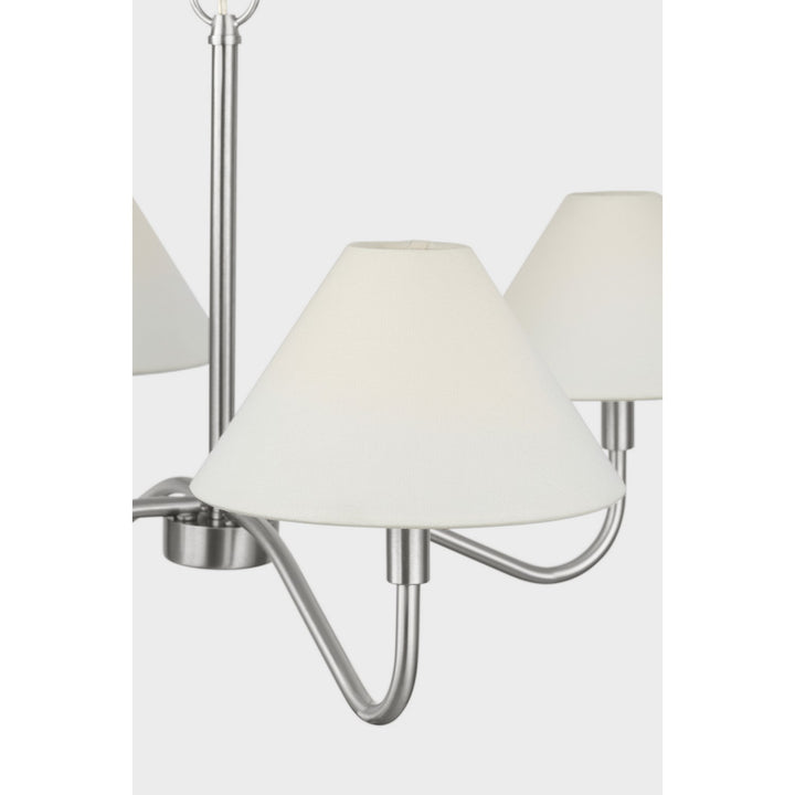 Visual Comfort Studio Canada - DJC1194BN - Four Light Chandelier - Eldon - Brushed Nickel
