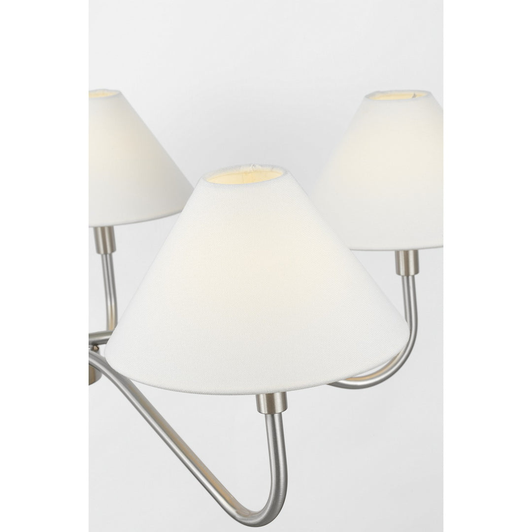 Visual Comfort Studio Canada - DJC1205BN - Five Light Chandelier - Eldon - Brushed Nickel