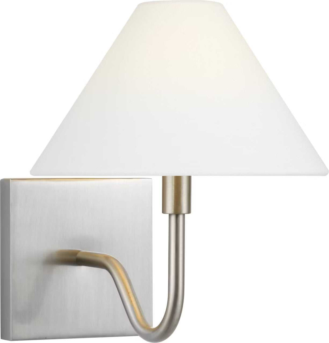 Eldon One Light Wall Sconce in Brushed Nickel Visual Comfort Studio Canada