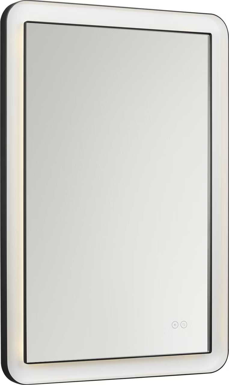 Chopin LED Mirror in Midnight Black Visual Comfort Studio Canada