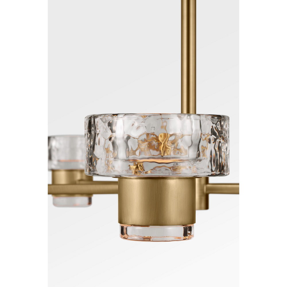Visual Comfort Studio Canada - SCCHCCH10027EBSCPG - LED Chandelier - Holsted - Estate Brass