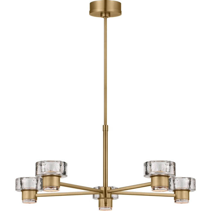 Visual Comfort Studio Canada - SCCHCCH10027EBSCPG - LED Chandelier - Holsted - Estate Brass