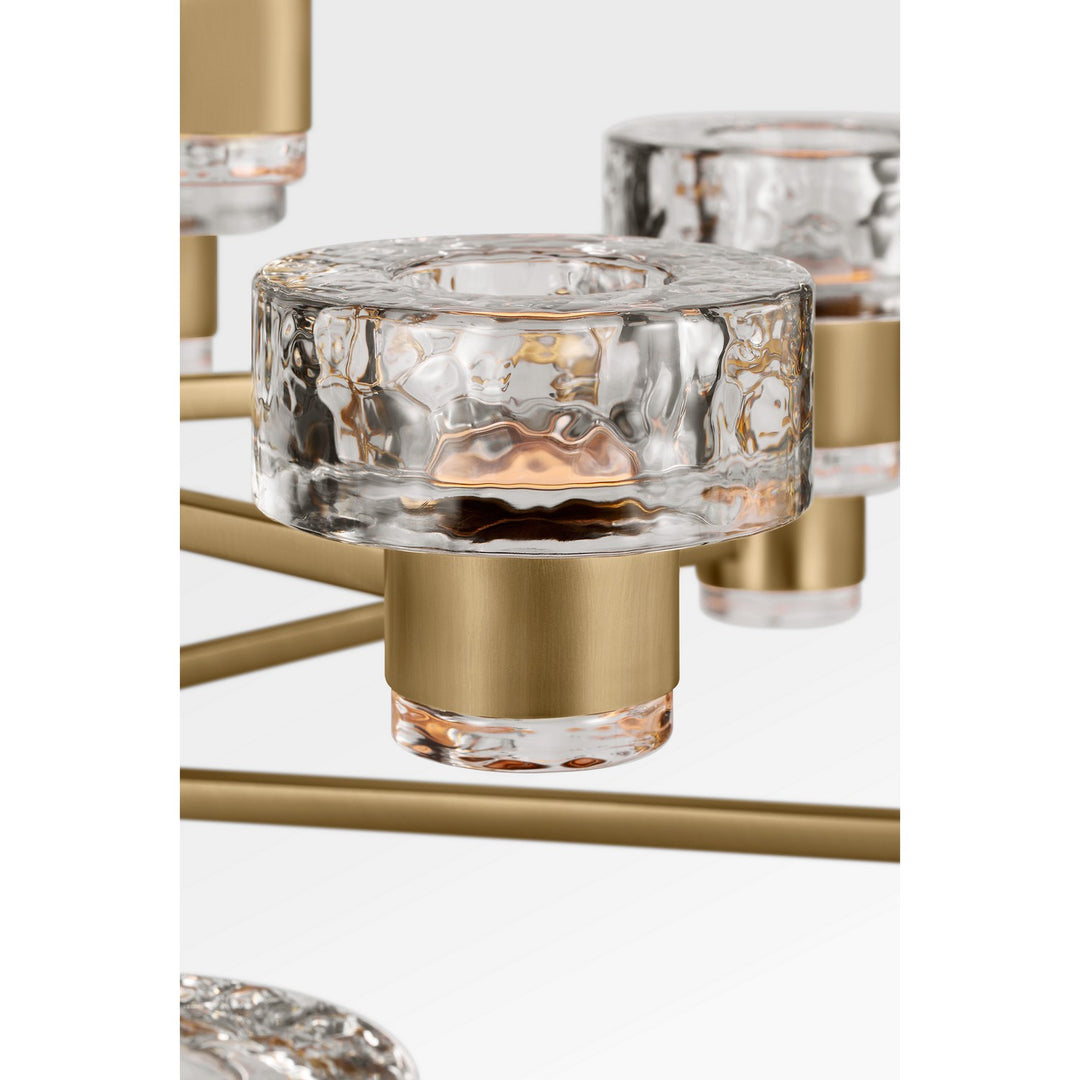 Visual Comfort Studio Canada - SCCHCCH10127EBSCPG - LED Chandelier - Holsted - Estate Brass