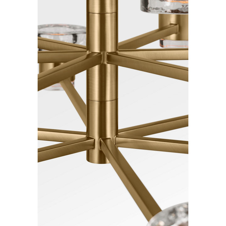 Visual Comfort Studio Canada - SCCHCCH10127EBSCPG - LED Chandelier - Holsted - Estate Brass