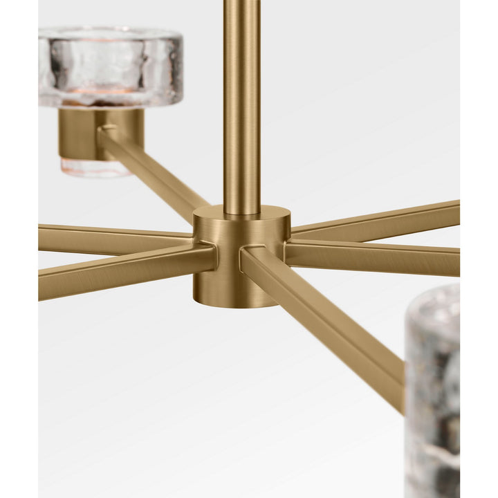 Visual Comfort Studio Canada - SCCHCCH10427EBSCPG - LED Chandelier - Holsted - Estate Brass