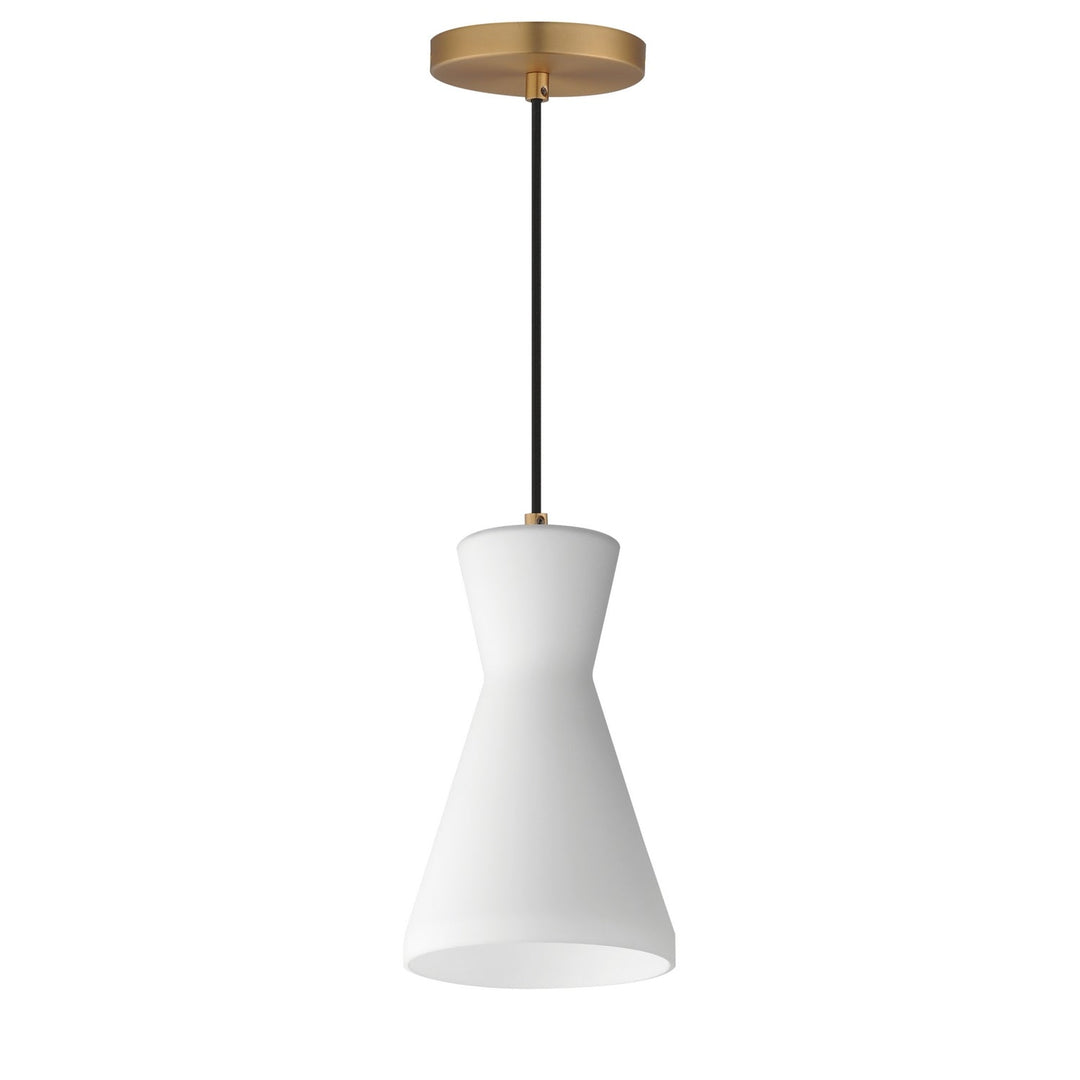 Maxim - 11451SWNAB - One Light Pendant - Sinch - Natural Aged Brass