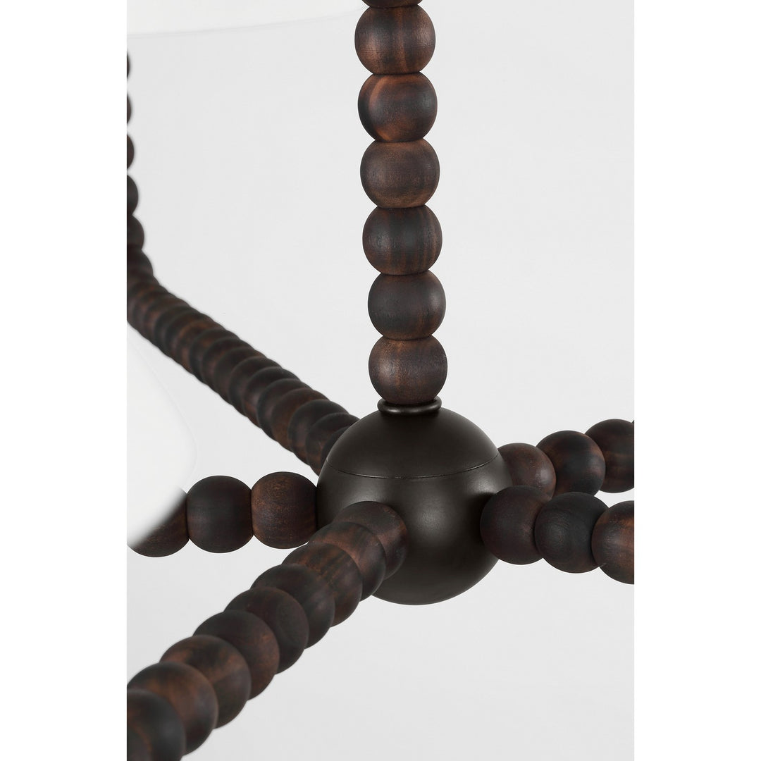 Visual Comfort Studio Canada - SCCHCCH112AIBAWWL - Five Light Chandelier - Fiona - Aged Iron