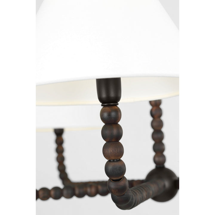 Visual Comfort Studio Canada - SCCHCCH112AIBAWWL - Five Light Chandelier - Fiona - Aged Iron