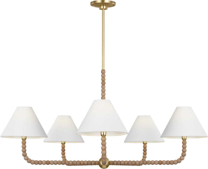 Visual Comfort Studio Canada - SCCHCCH112GDNAWWL - Five Light Chandelier - Fiona - Gild