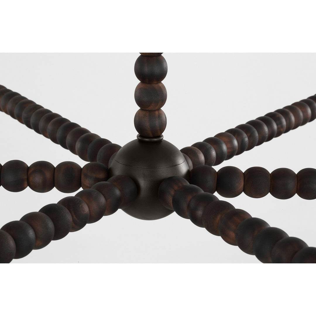 Visual Comfort Studio Canada - SCCHCCH113AIBAWWL - Six Light Chandelier - Fiona - Aged Iron