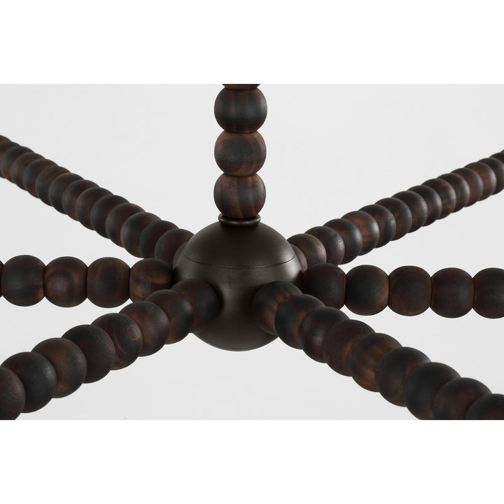 Visual Comfort Studio Canada - SCCHCCH113AIBAWWL - Six Light Chandelier - Fiona - Aged Iron