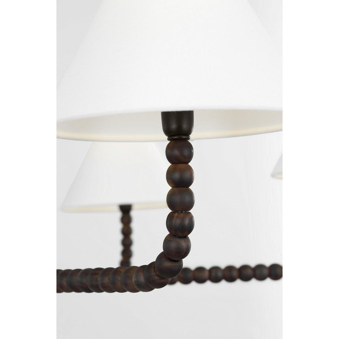 Visual Comfort Studio Canada - SCCHCCH113AIBAWWL - Six Light Chandelier - Fiona - Aged Iron