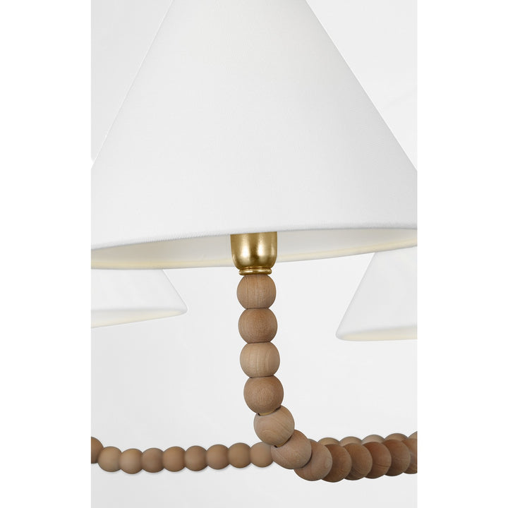 Visual Comfort Studio Canada - SCCHCCH113GDNAWWL - Six Light Chandelier - Fiona - Gild