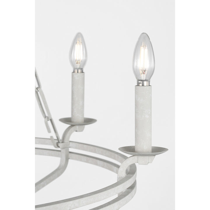 Visual Comfort Studio Canada - SCCHCCH119APL - Six Light Chandelier - Brighton - Aged Pewter