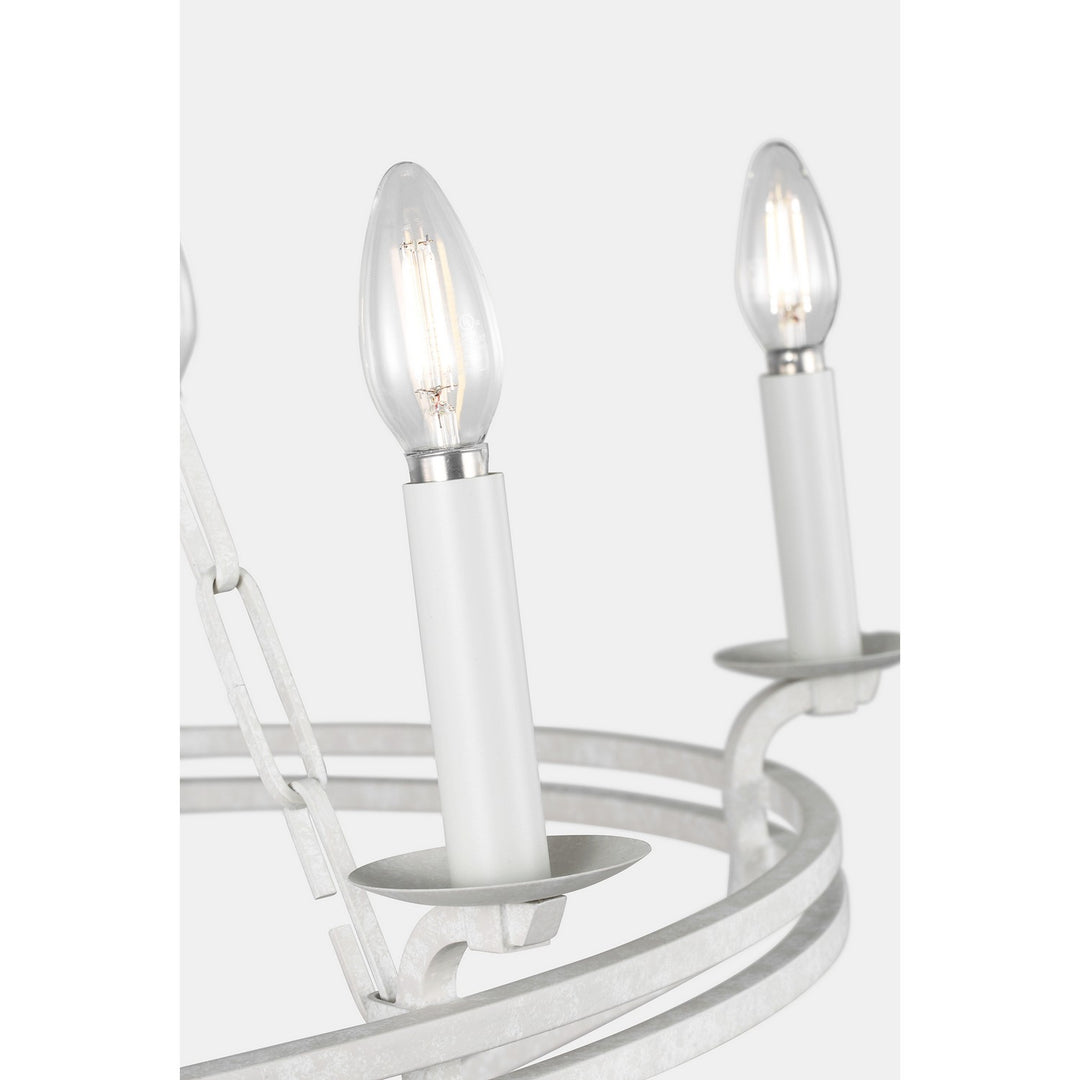 Visual Comfort Studio Canada - SCCHCCH119APL - Six Light Chandelier - Brighton - Aged Pewter