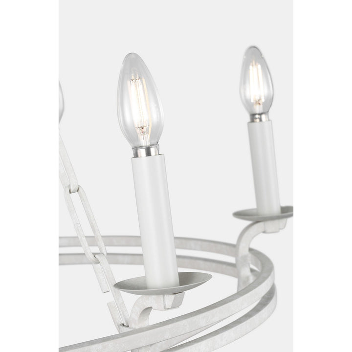 Visual Comfort Studio Canada - SCCHCCH119APL - Six Light Chandelier - Brighton - Aged Pewter