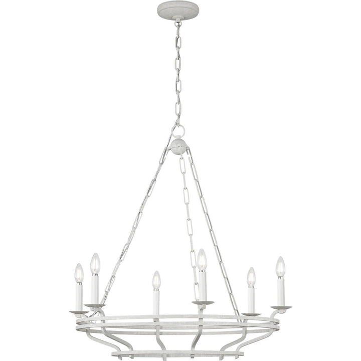 Visual Comfort Studio Canada - SCCHCCH119APL - Six Light Chandelier - Brighton - Aged Pewter