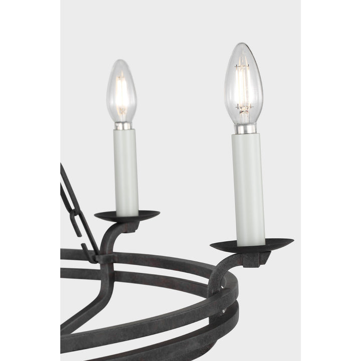 Visual Comfort Studio Canada - SCCHCCH119ITR - Six Light Chandelier - Brighton - Italian Rust