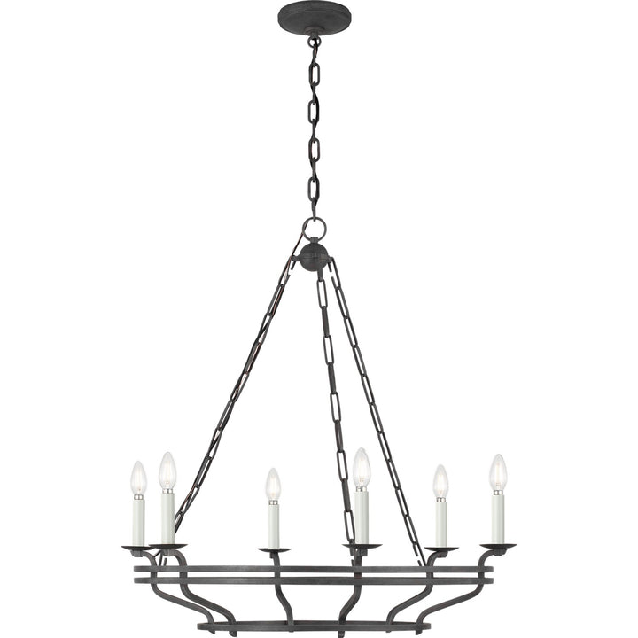 Visual Comfort Studio Canada - SCCHCCH119ITR - Six Light Chandelier - Brighton - Italian Rust