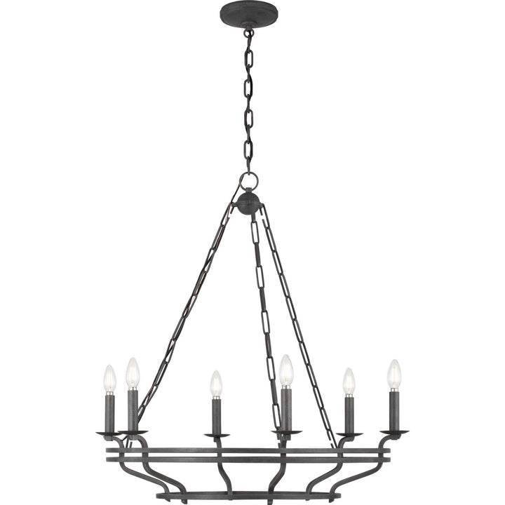 Visual Comfort Studio Canada - SCCHCCH119ITR - Six Light Chandelier - Brighton - Italian Rust