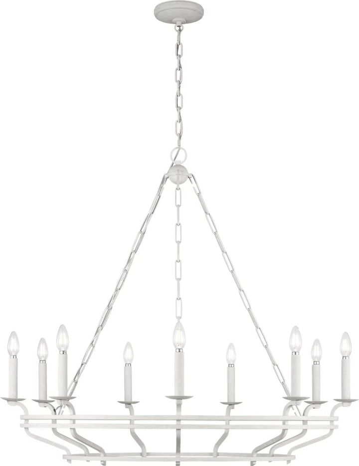 Visual Comfort Studio Canada - SCCHCCH120APL - Nine Light Chandelier - Brighton - Aged Pewter