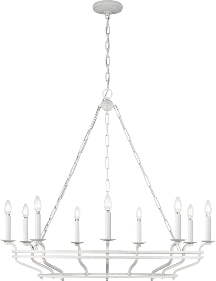 Visual Comfort Studio Canada - SCCHCCH120APL - Nine Light Chandelier - Brighton - Aged Pewter