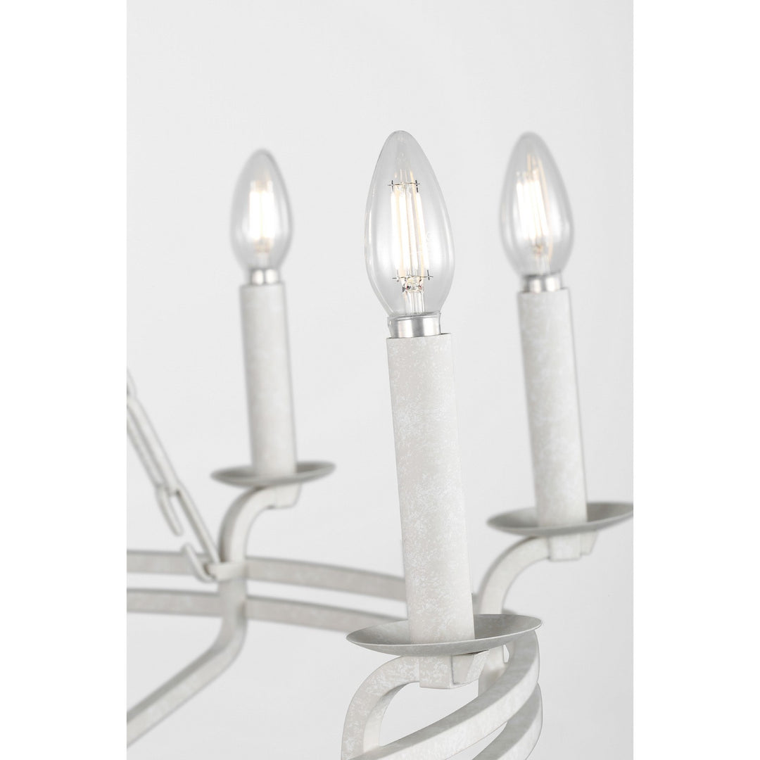 Visual Comfort Studio Canada - SCCHCCH120APL - Nine Light Chandelier - Brighton - Aged Pewter