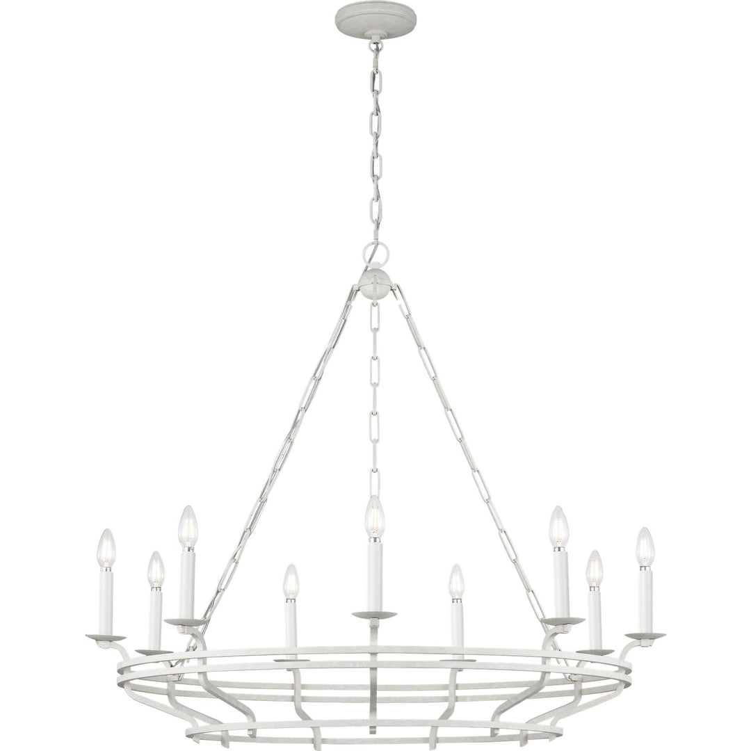 Visual Comfort Studio Canada - SCCHCCH120APL - Nine Light Chandelier - Brighton - Aged Pewter