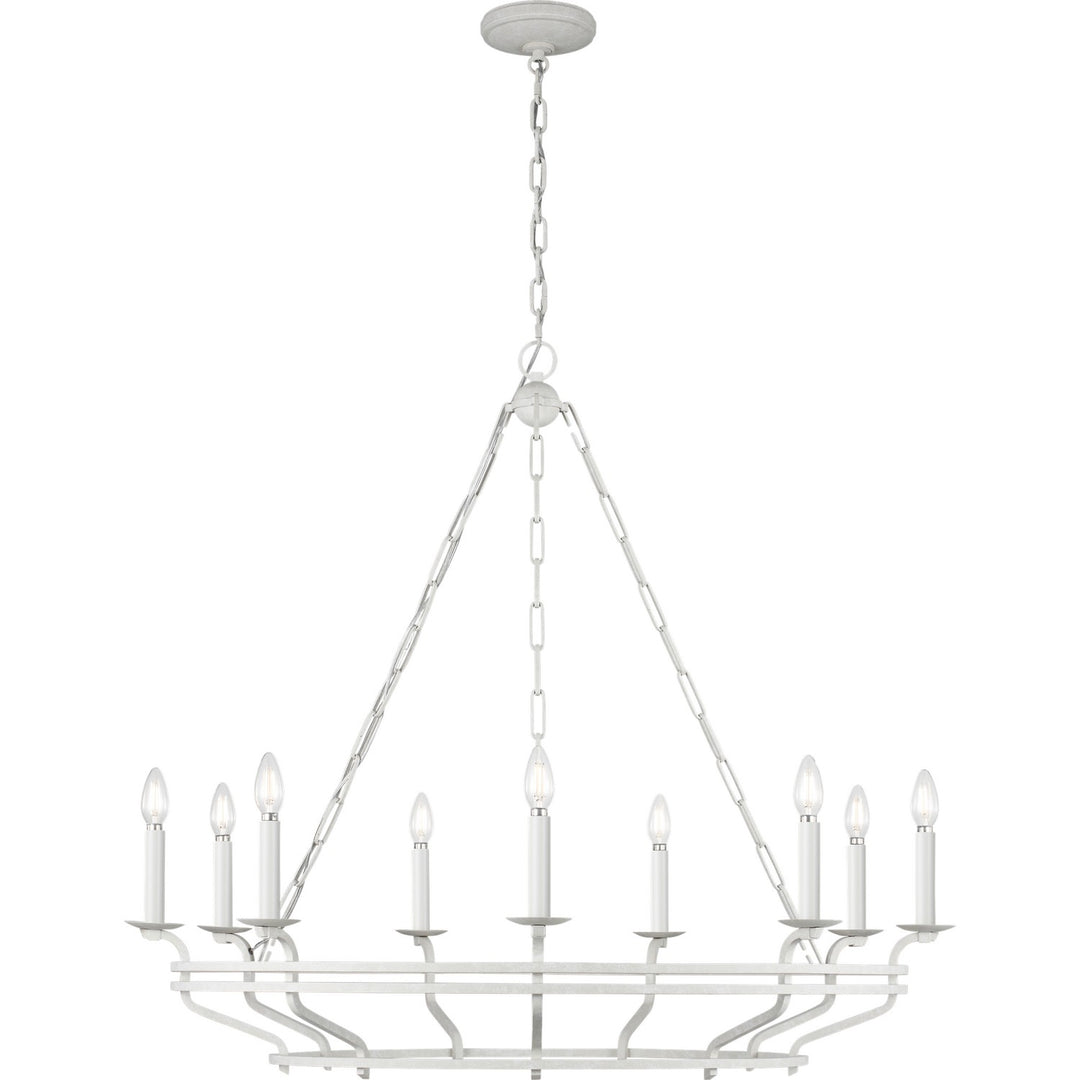 Visual Comfort Studio Canada - SCCHCCH120APL - Nine Light Chandelier - Brighton - Aged Pewter