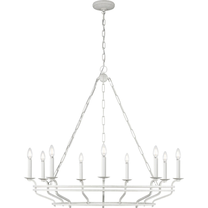 Visual Comfort Studio Canada - SCCHCCH120APL - Nine Light Chandelier - Brighton - Aged Pewter