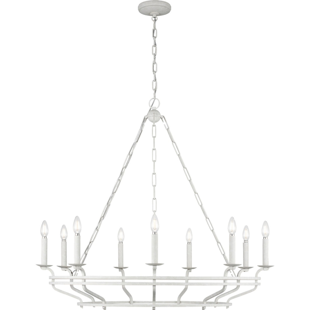 Visual Comfort Studio Canada - SCCHCCH120APL - Nine Light Chandelier - Brighton - Aged Pewter