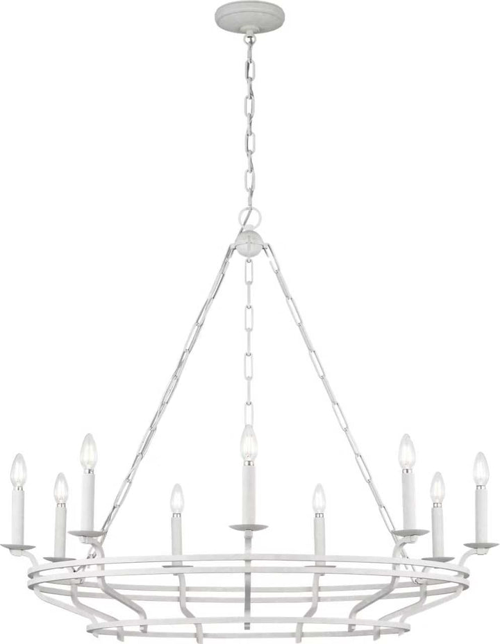 Visual Comfort Studio Canada - SCCHCCH120APL - Nine Light Chandelier - Brighton - Aged Pewter