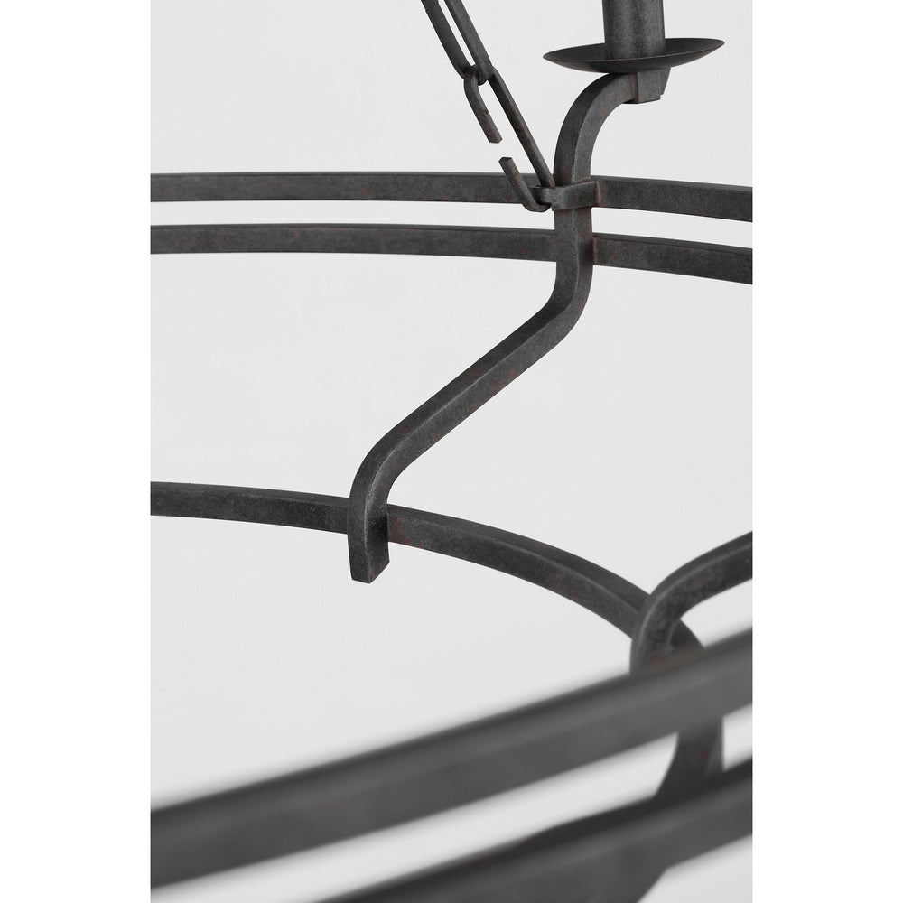 Visual Comfort Studio Canada - SCCHCCH120ITR - Nine Light Chandelier - Brighton - Italian Rust