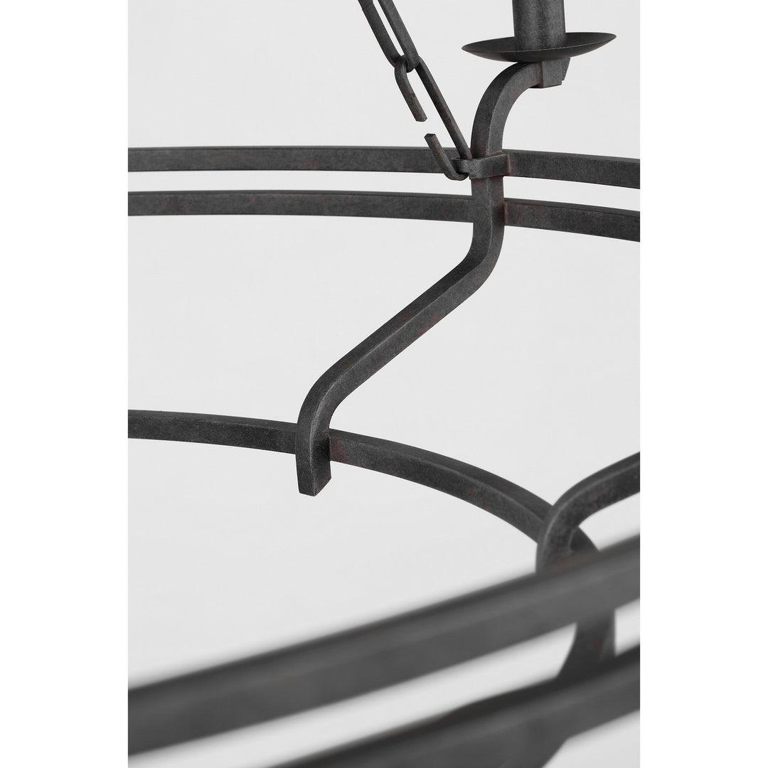 Visual Comfort Studio Canada - SCCHCCH120ITR - Nine Light Chandelier - Brighton - Italian Rust