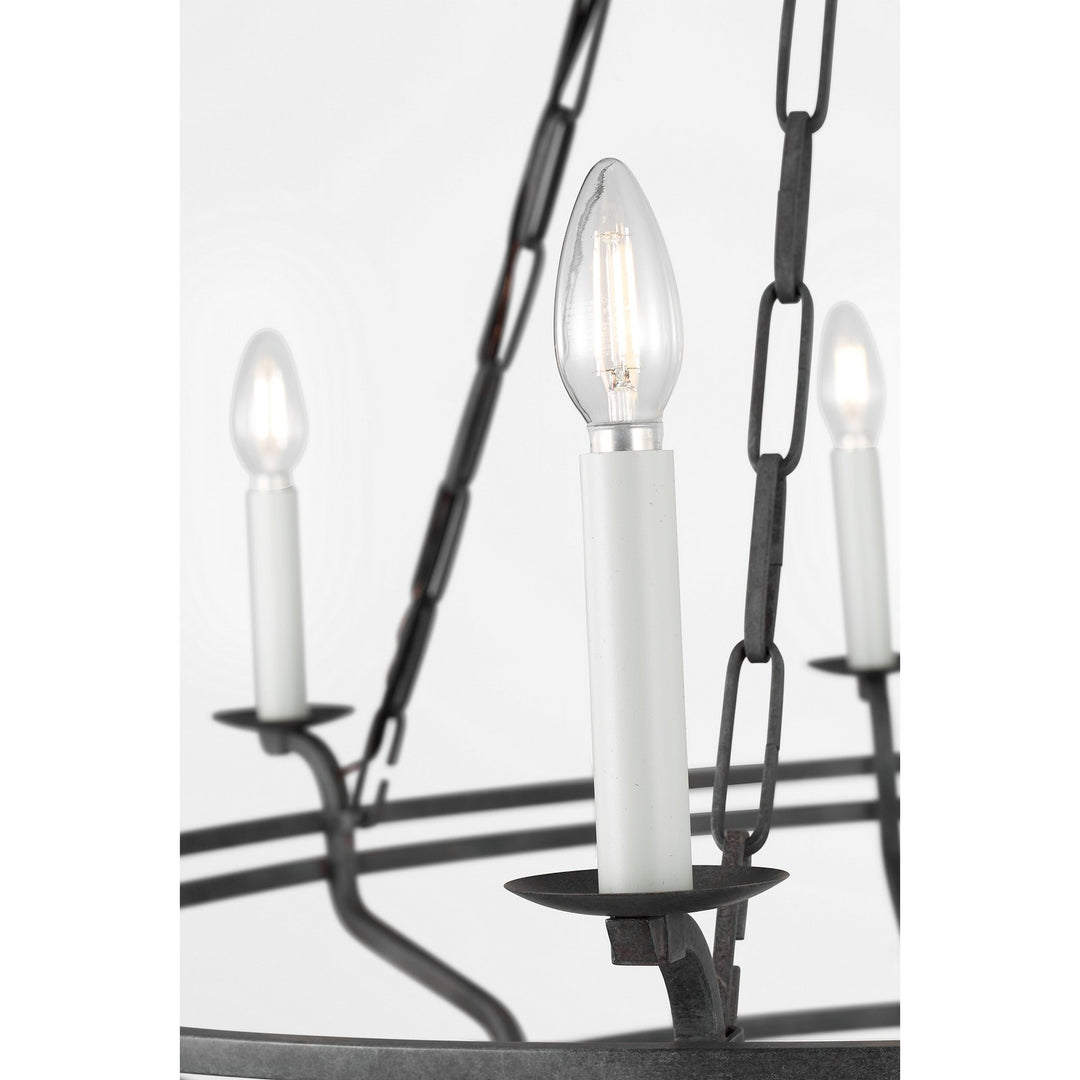 Visual Comfort Studio Canada - SCCHCCH120ITR - Nine Light Chandelier - Brighton - Italian Rust