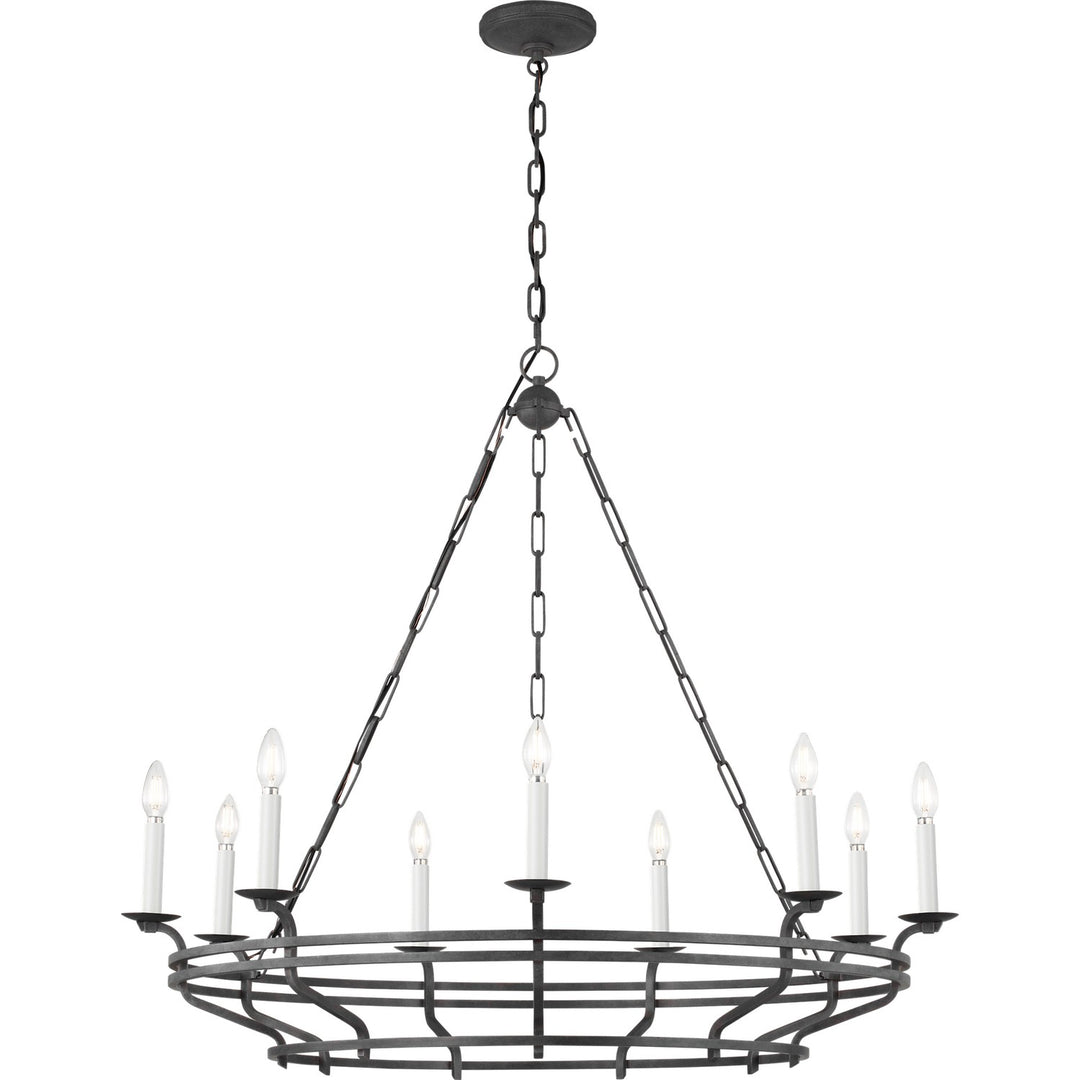 Visual Comfort Studio Canada - SCCHCCH120ITR - Nine Light Chandelier - Brighton - Italian Rust