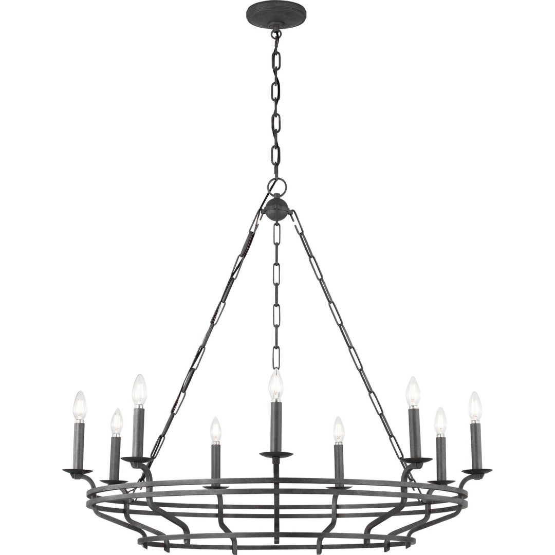 Visual Comfort Studio Canada - SCCHCCH120ITR - Nine Light Chandelier - Brighton - Italian Rust