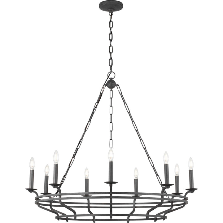 Visual Comfort Studio Canada - SCCHCCH120ITR - Nine Light Chandelier - Brighton - Italian Rust