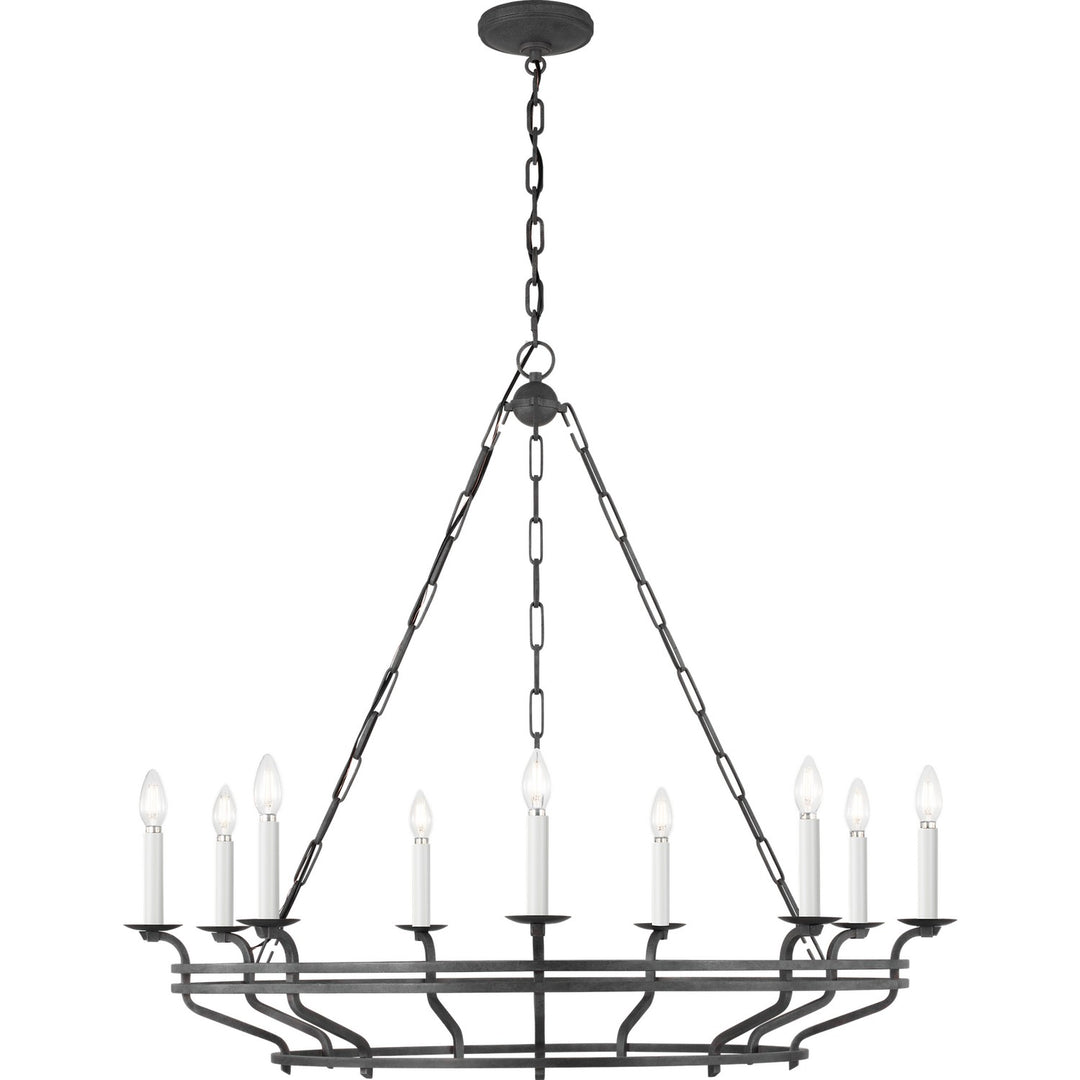Visual Comfort Studio Canada - SCCHCCH120ITR - Nine Light Chandelier - Brighton - Italian Rust
