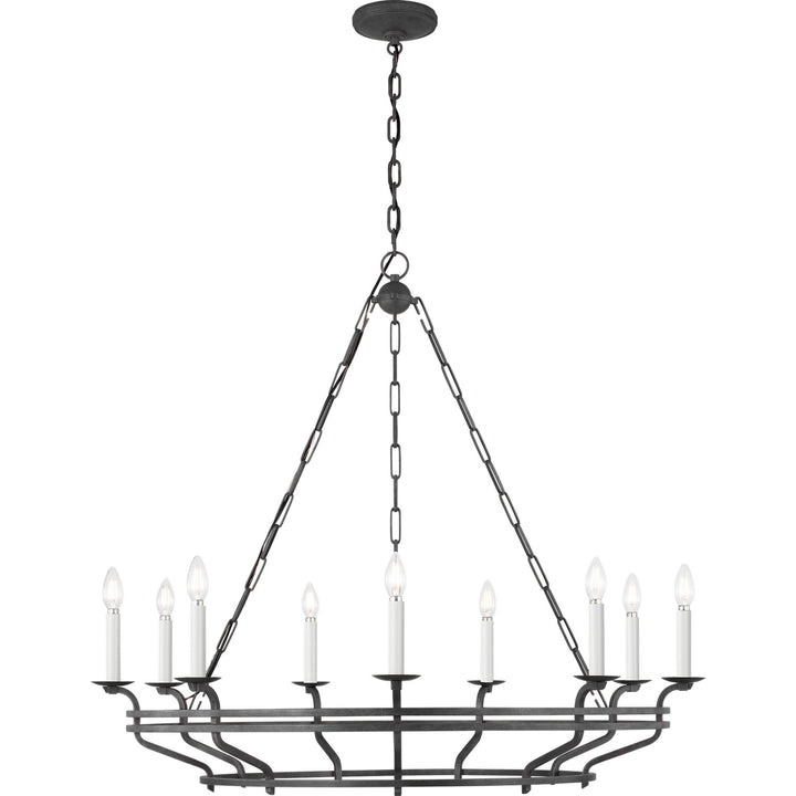 Visual Comfort Studio Canada - SCCHCCH120ITR - Nine Light Chandelier - Brighton - Italian Rust