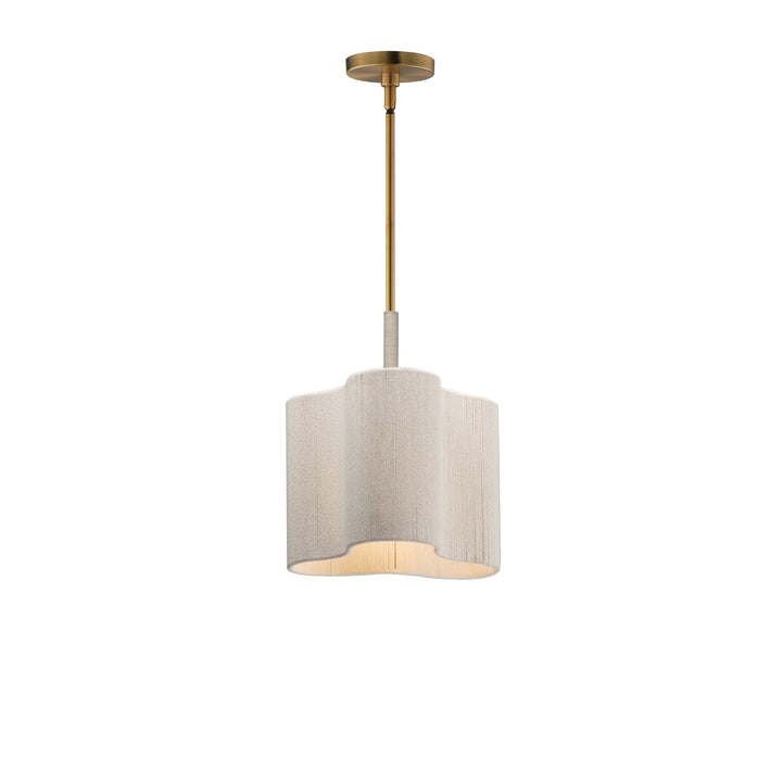 Maxim - 12831OFNAB - One Light Pendant - Corsica - Natural Aged Brass