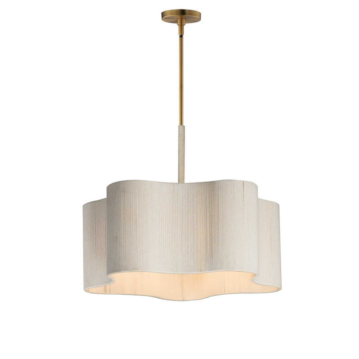 Maxim - 12835OFNAB - Five Light Pendant - Corsica - Natural Aged Brass