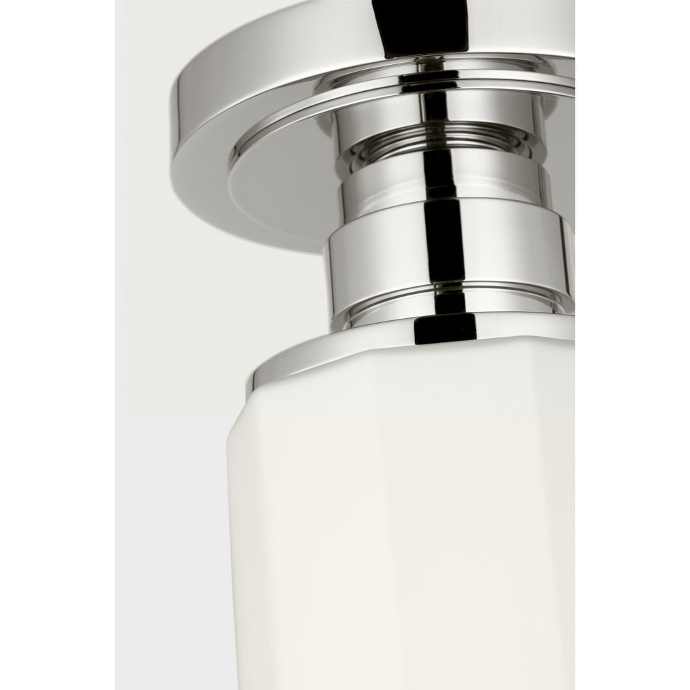 Visual Comfort Studio Canada - SCCHCFM106PNOEG - One Light Flush Mount - Fairfax - Polished Nickel