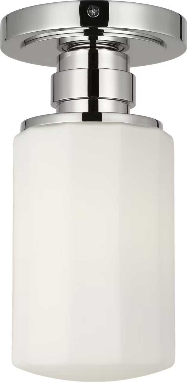 Fairfax One Light Flush Mount in Polished Nickel Visual Comfort Studio Canada