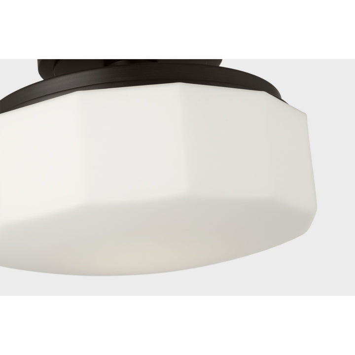 Visual Comfort Studio Canada - SCCHCFM107AIOEG - One Light Flush Mount - Fairfax - Aged Iron