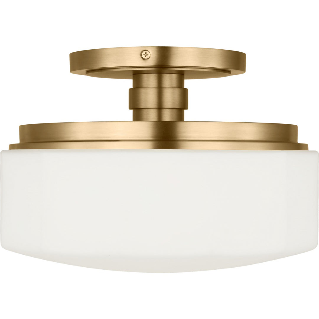 Visual Comfort Studio Canada - SCCHCFM107EBSOEG - One Light Flush Mount - Fairfax - Estate Brass