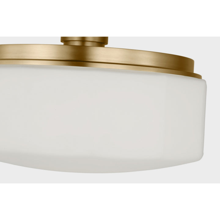 Visual Comfort Studio Canada - SCCHCFM107EBSOEG - One Light Flush Mount - Fairfax - Estate Brass