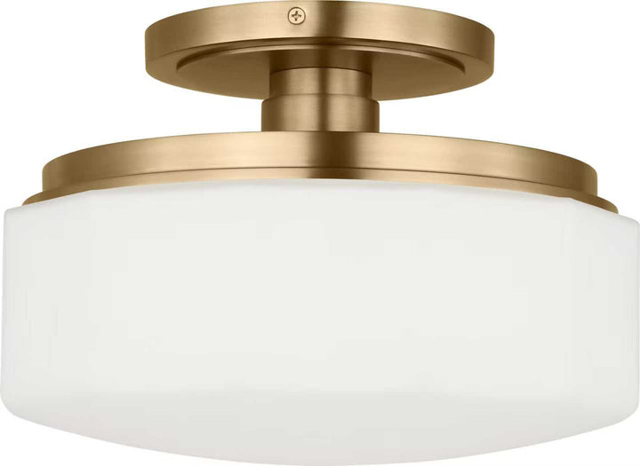 Visual Comfort Studio Canada - SCCHCFM107EBSOEG - One Light Flush Mount - Fairfax - Estate Brass