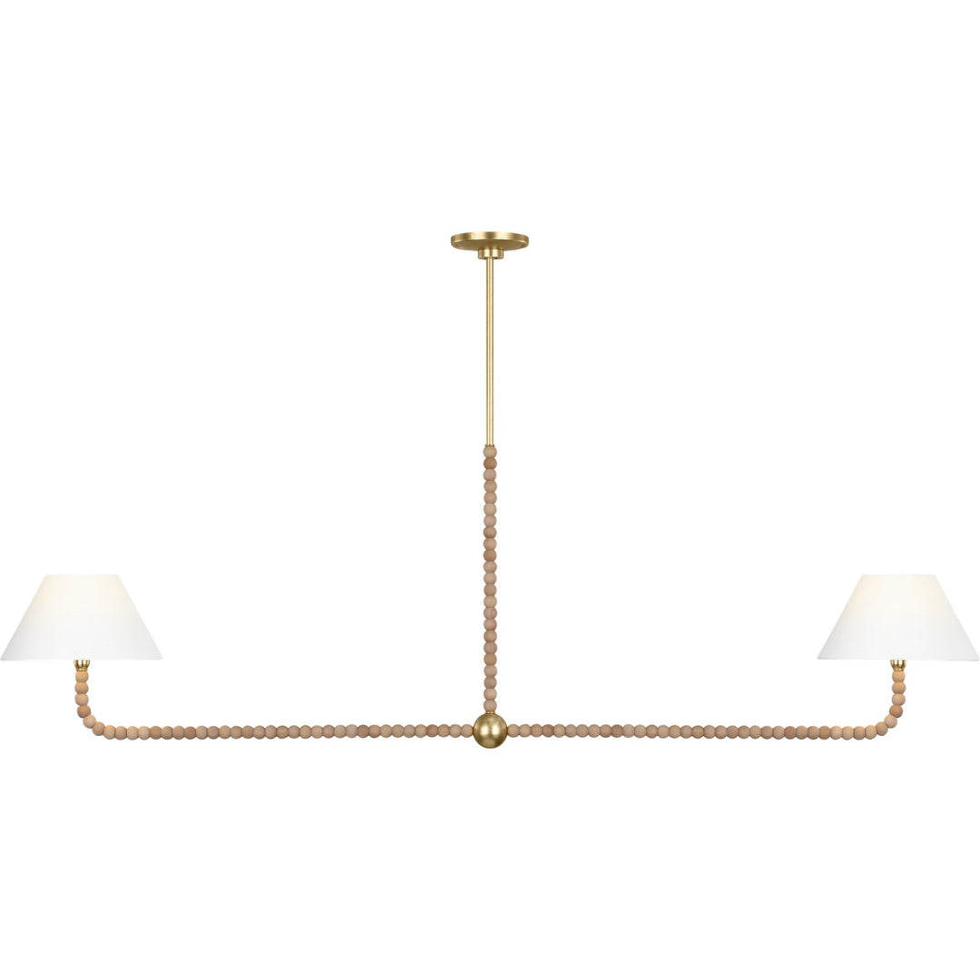 Visual Comfort Studio Canada - SCCHCLS114GDNAWWL - Two Light Linear Chandelier - Fiona - Gild